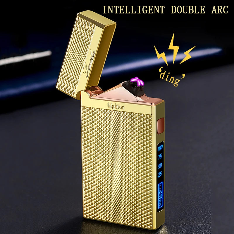 1pc of high-end smart dual-electric arc Type-C charging lighter