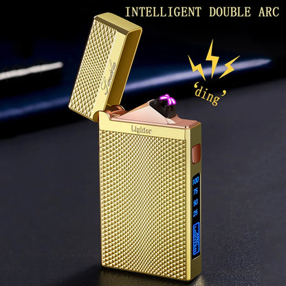 1pc of high-end smart dual-electric arc Type-C charging lighter