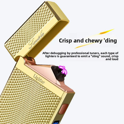 1pc of high-end smart dual-electric arc Type-C charging lighter