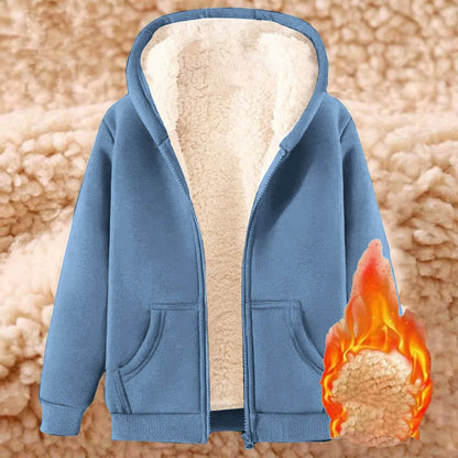Winter Jacket Women'S Warm Fleece Jacket