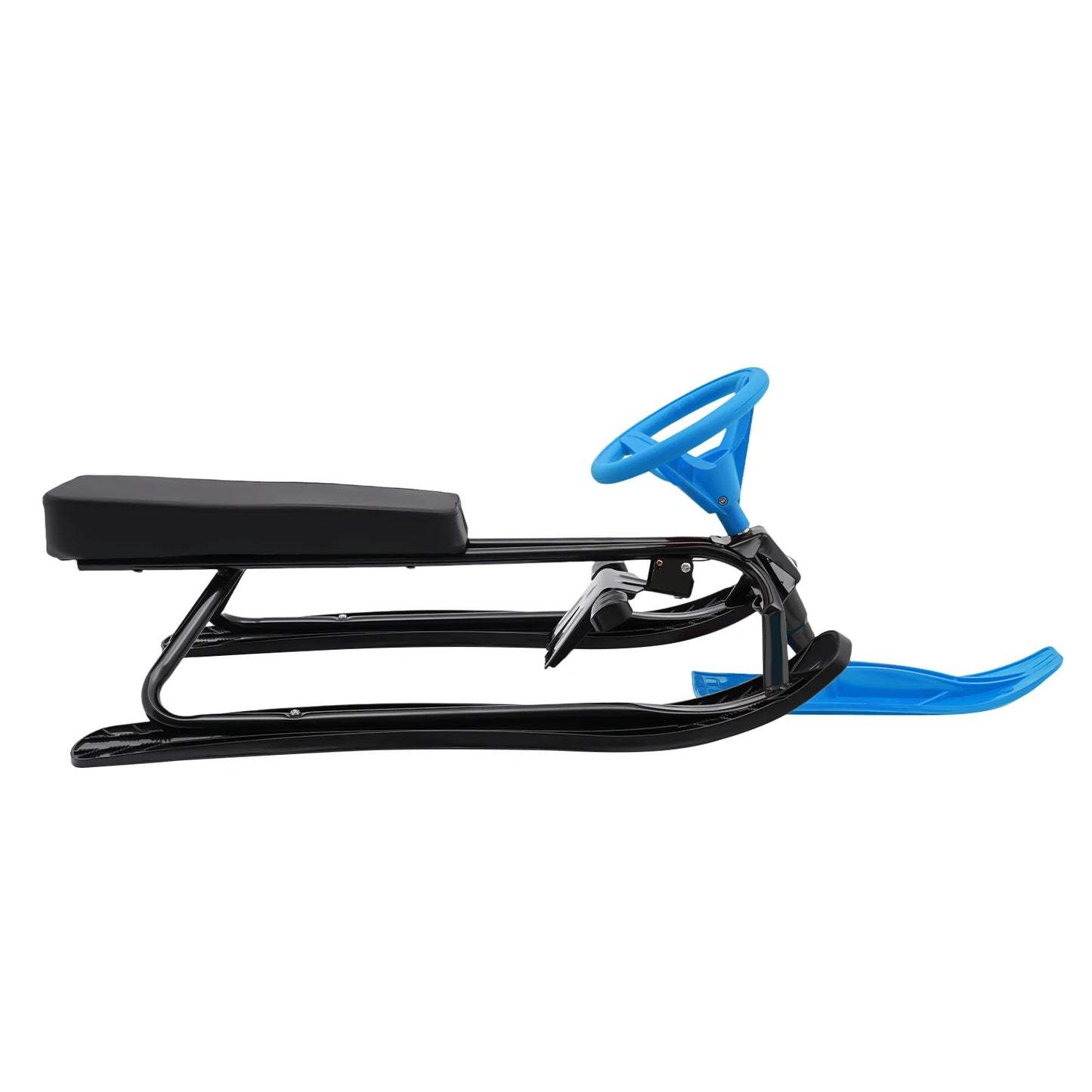 Snow Racer Sled Ski Sled Slider Board Snow Sled for Kids Blue