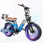 1500W Ebike Mountain E-bike 26 Inch Fat Tire 52V23AH Battery Electric Bicycle Max Speed 55KM/H Electric Bike for Adults Off-road