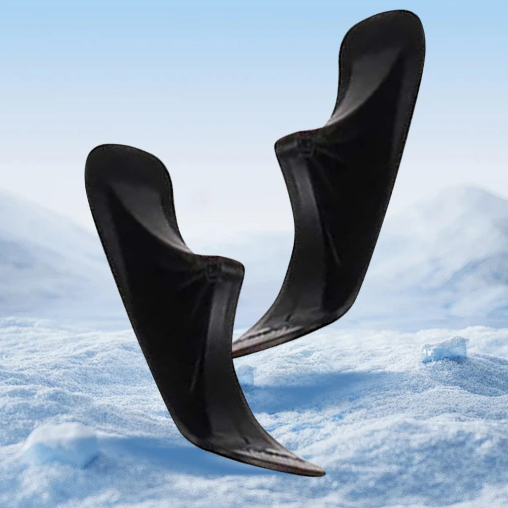 1/Pair Scooter Sled Ski Sleigh Sled Ski Board Snow Sledge Board Sets Snow Ski Scooter For Children Outdoor Skiing Accessories