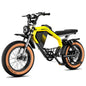 Luckeep M5 MAX Electric Bike for Adults,2000W Peak Motor,37.5MPH, 52V 20AHBattery Ebike,80 Miles 20" Fat Tire Electric Dirtbike