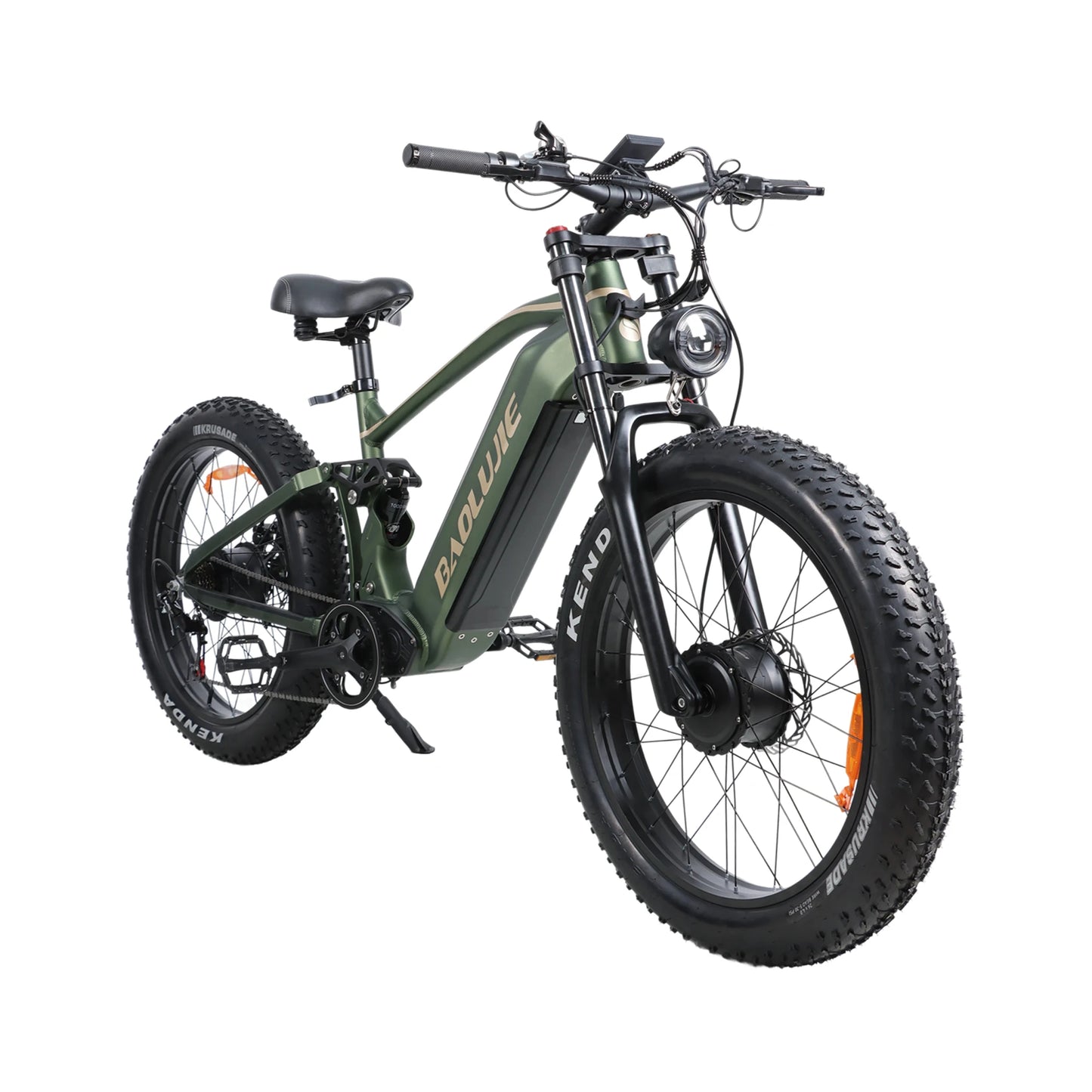 1500W Ebike Mountain E-bike 26 Inch Fat Tire 52V23AH Battery Electric Bicycle Max Speed 55KM/H Electric Bike for Adults Off-road