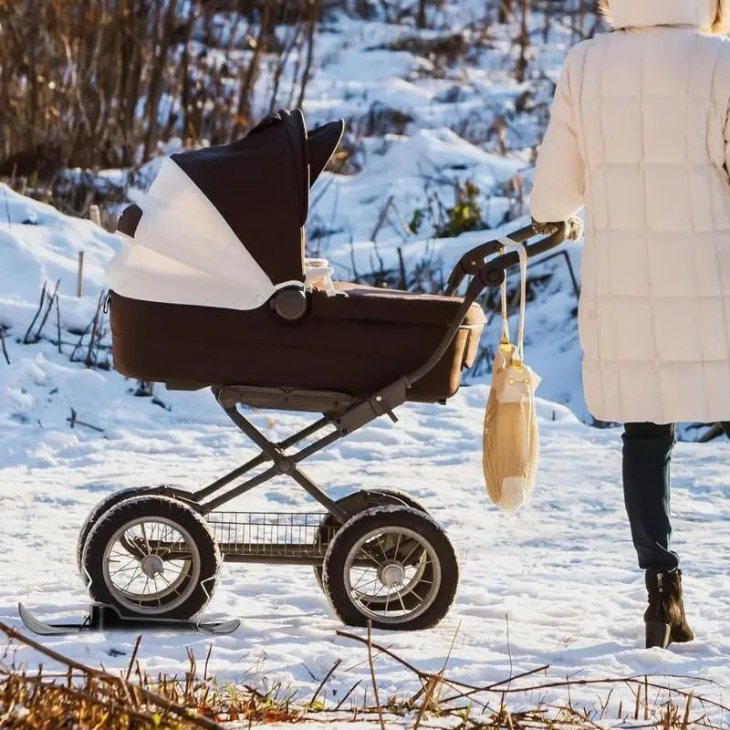 Winter Balance Cycle Snow Sled Winter Sledge Board Attachment Lightweight Snow Sledge Board Set For Scooter For Snowfields Baby