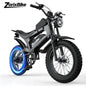 ZorixBike R8 Electric Bicycle 48V 23AH Lithium Battery Adult Mountain Ebike 20 Inch Mountain Electric Men's Moped Road E Bikes