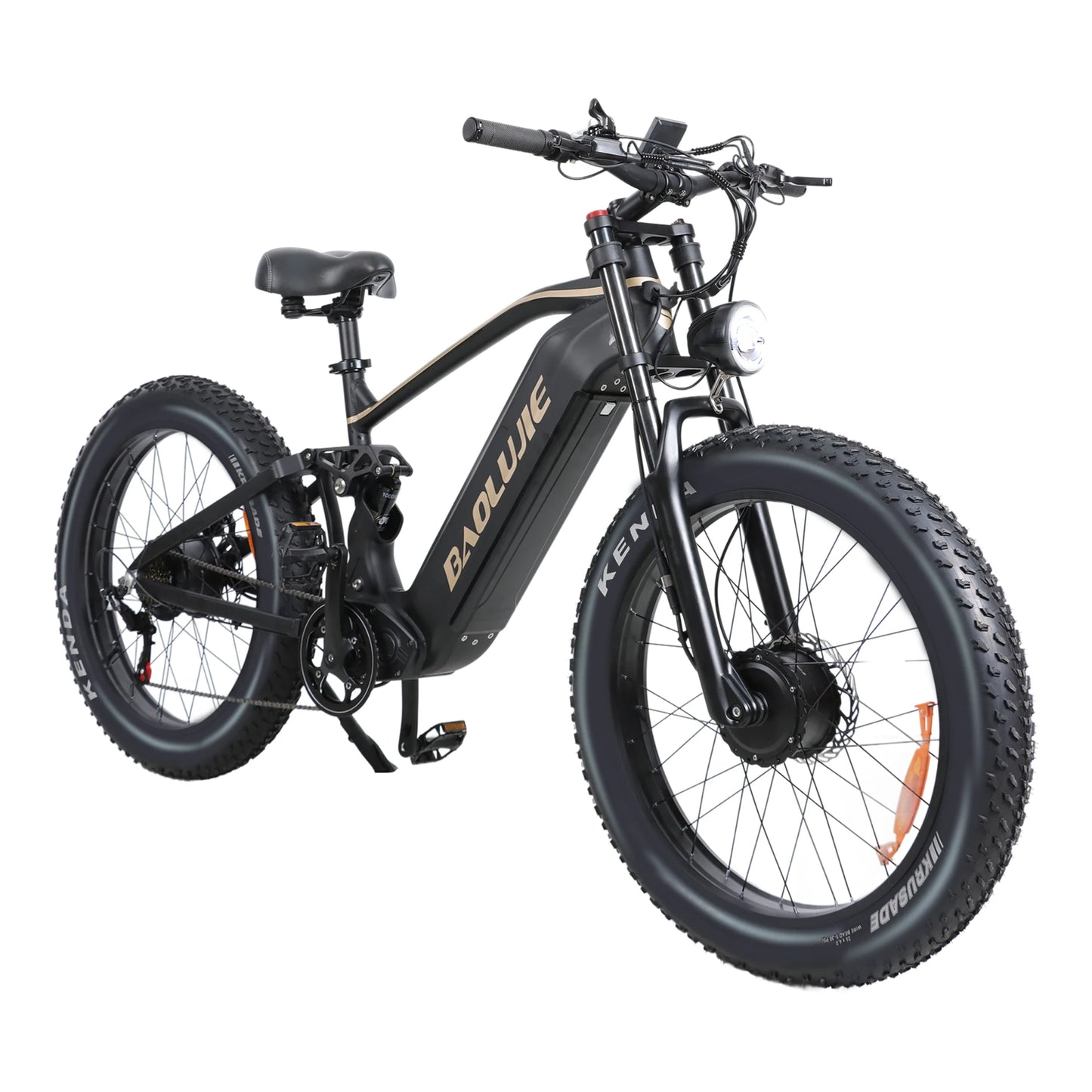 1500W Ebike Mountain E-bike 26 Inch Fat Tire 52V23AH Battery Electric Bicycle Max Speed 55KM/H Electric Bike for Adults Off-road