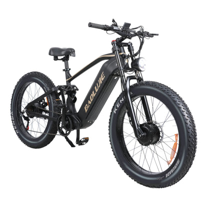 1500W Ebike Mountain E-bike 26 Inch Fat Tire 52V23AH Battery Electric Bicycle Max Speed 55KM/H Electric Bike for Adults Off-road