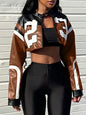 Women's Faux Leather Jacket