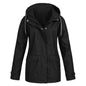 Women Casual Solid Zipper Coat Streetwear