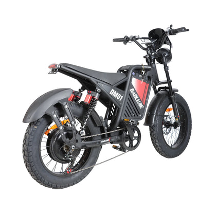 1500W Ebike Mountain E-bike 26 Inch Fat Tire 52V23AH Battery Electric Bicycle Max Speed 55KM/H Electric Bike for Adults Off-road