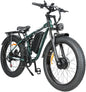 1500W Ebike Mountain E-bike 26 Inch Fat Tire 52V23AH Battery Electric Bicycle Max Speed 55KM/H Electric Bike for Adults Off-road