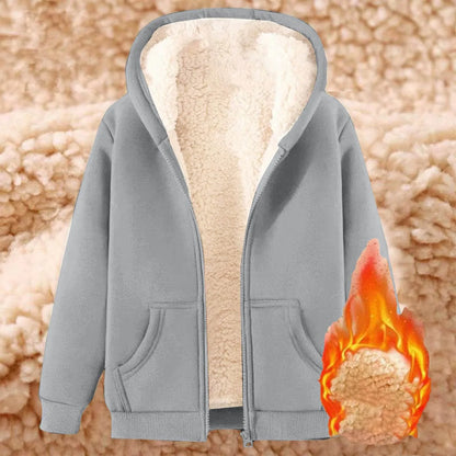 Winter Jacket Women'S Warm Fleece Jacket