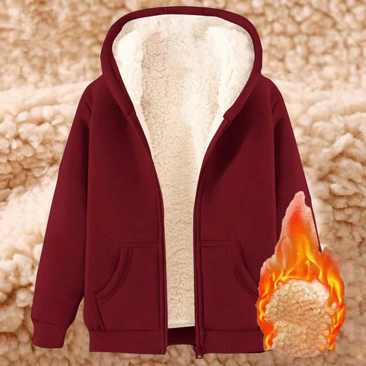 Winter Jacket Women'S Warm Fleece Jacket