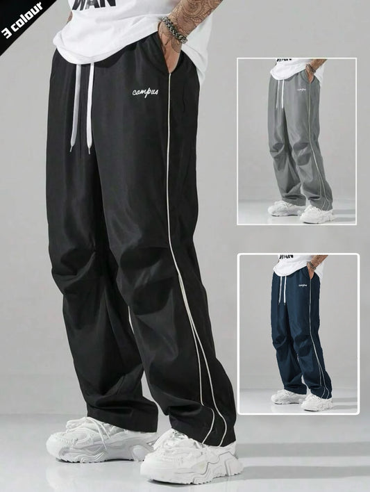Men's Striped Three - Color Casual Pants